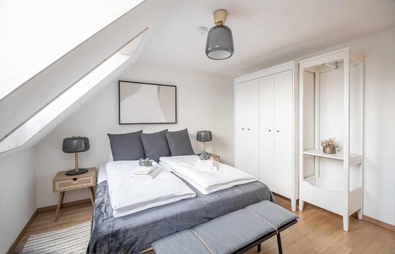 Modern 3Bdr Duplex With Skyroof In Trendy Zurich West Zurique Exterior foto