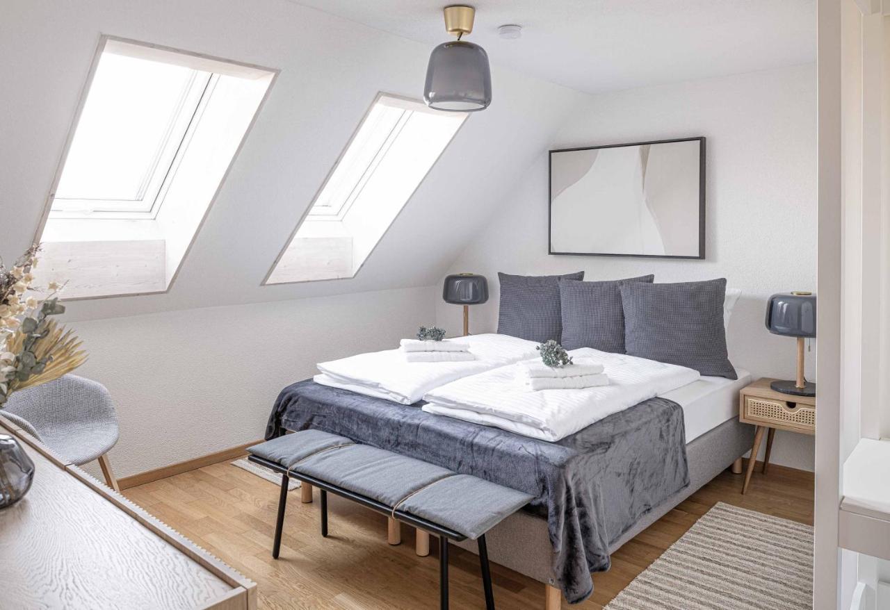 Modern 3Bdr Duplex With Skyroof In Trendy Zurich West Zurique Exterior foto