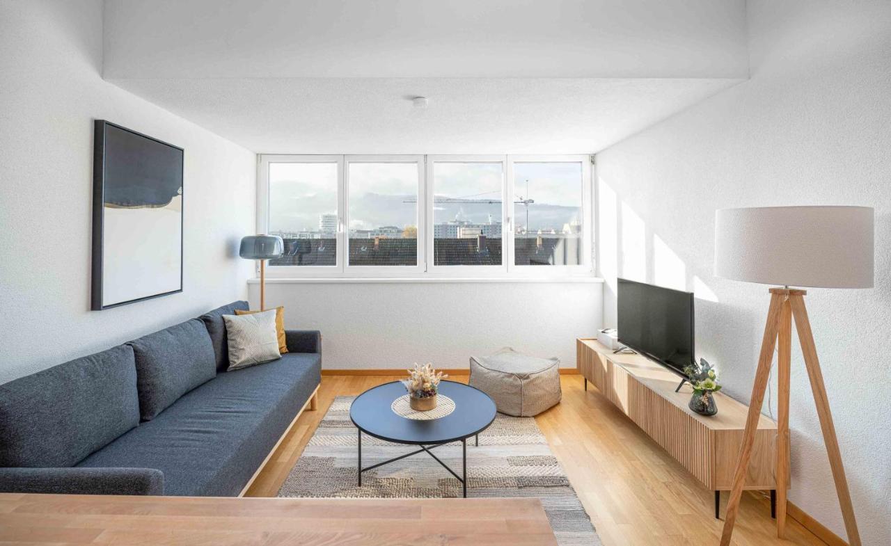 Modern 3Bdr Duplex With Skyroof In Trendy Zurich West Zurique Exterior foto